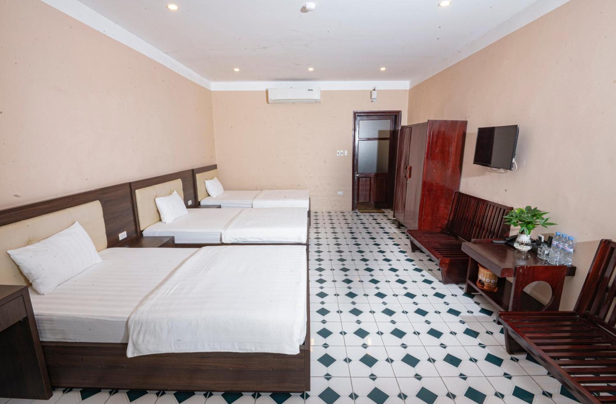 Hotel Khach San Det Nam Dinh Exterior foto