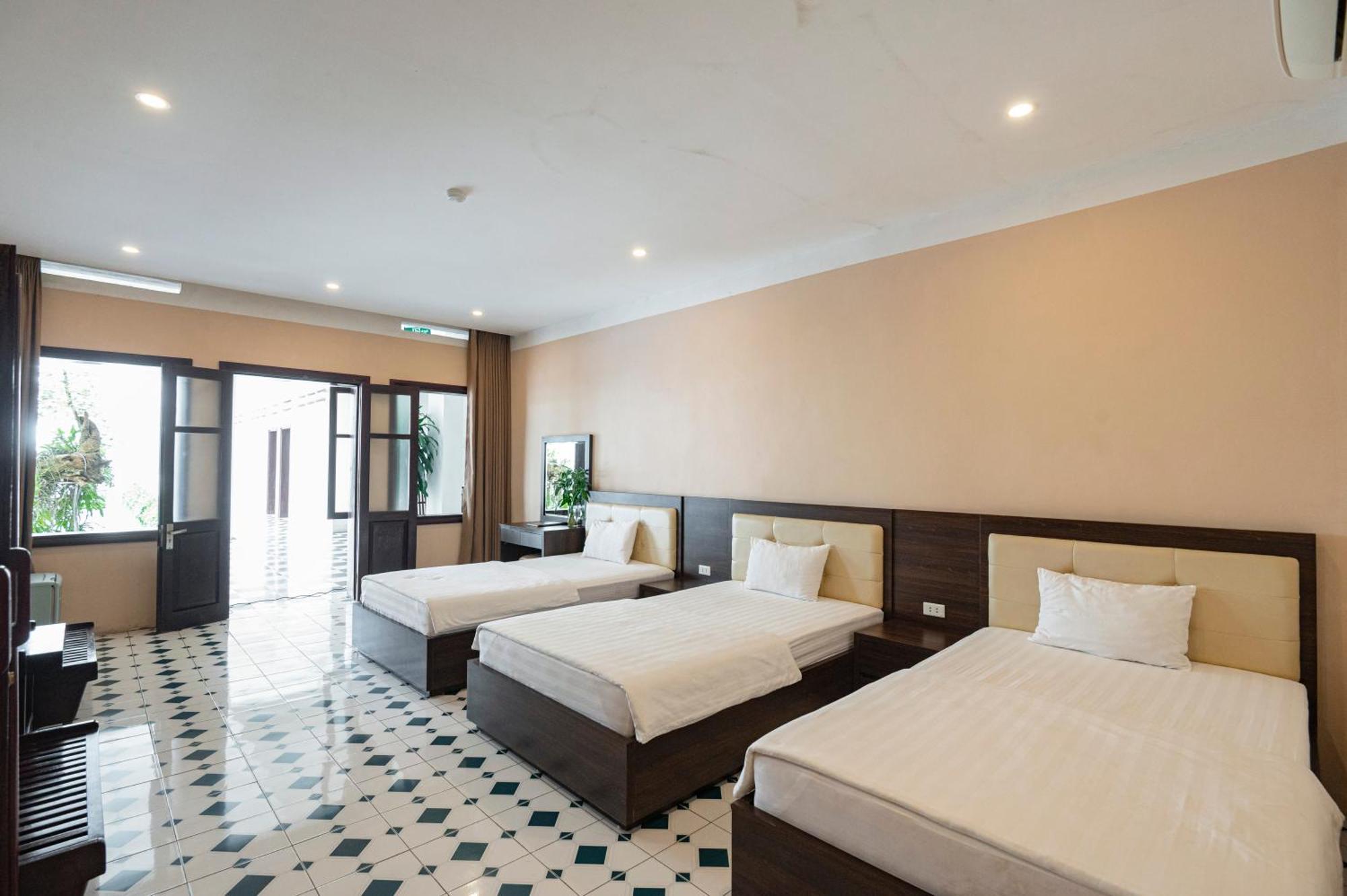 Hotel Khach San Det Nam Dinh Exterior foto